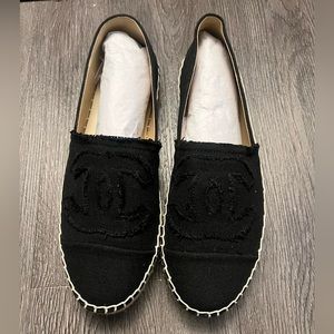 Chanel Black Espadrilles for Women